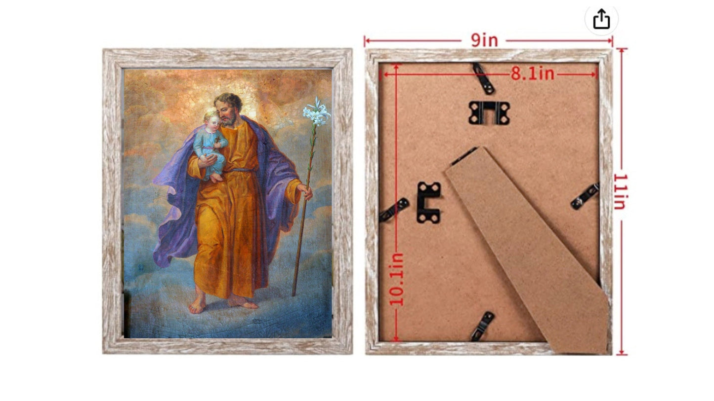 Saint Joseph 8 by 10 Print - Journeys of Faith