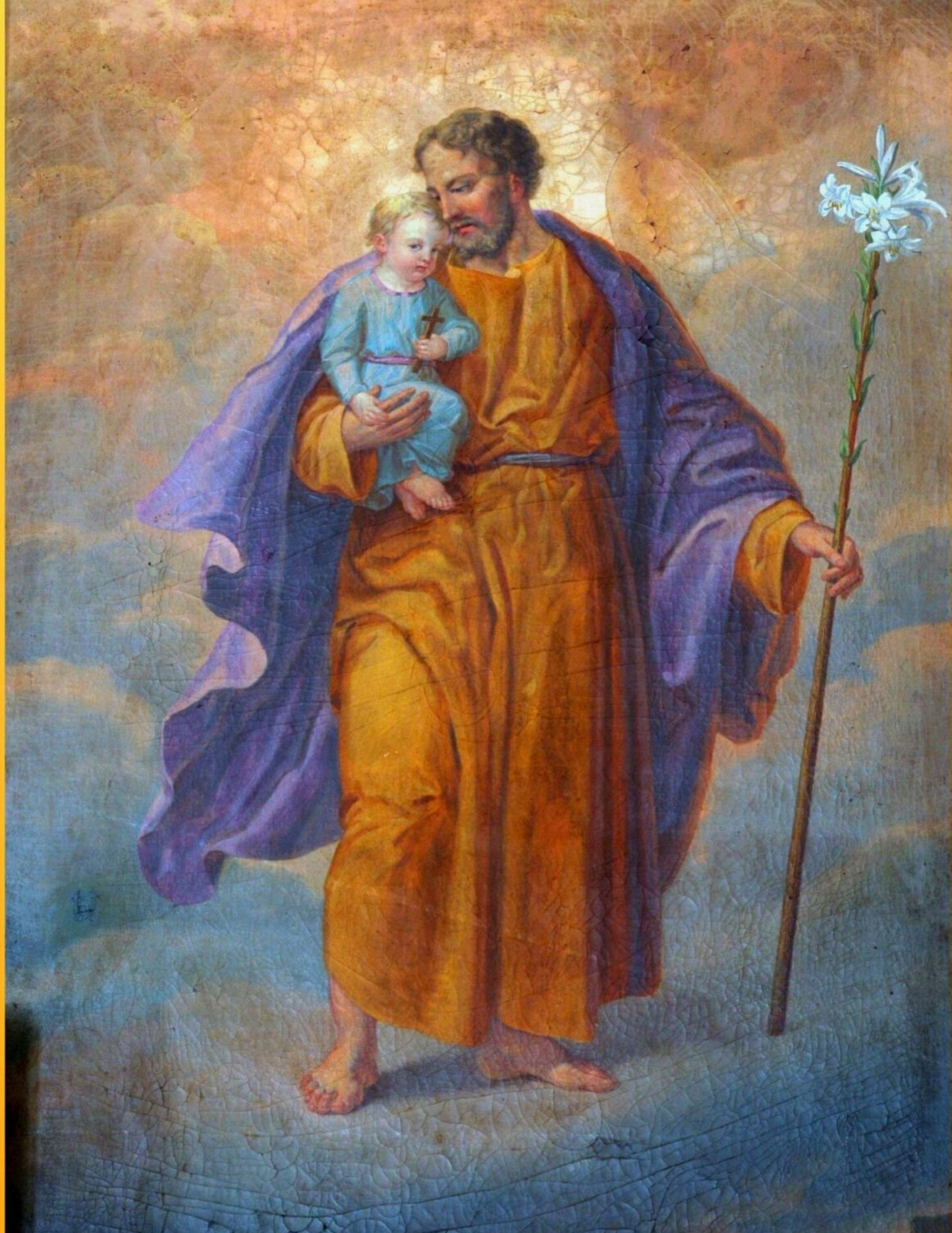 Saint Joseph 8 by 10 Print - Journeys of Faith