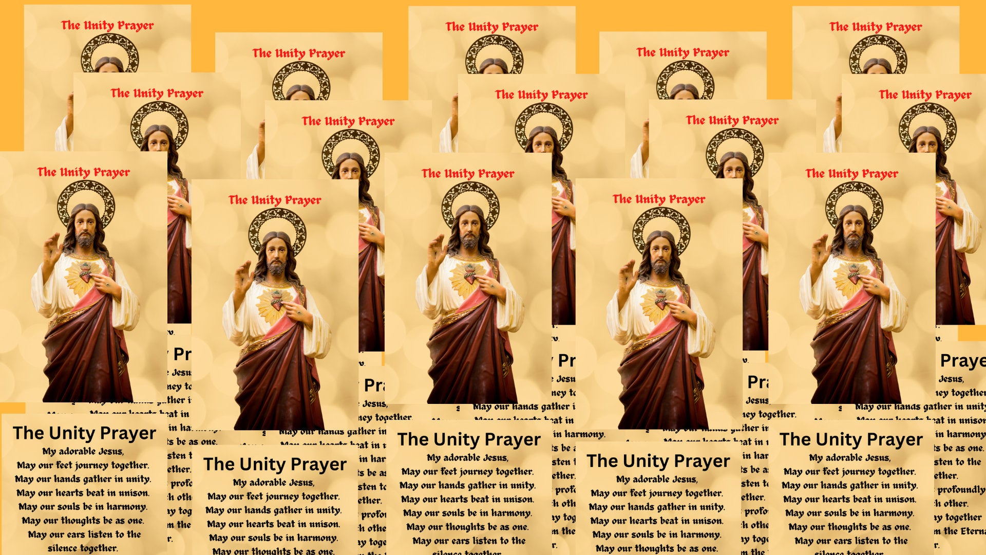 The Unity Prayer Card - Journeys of Faith