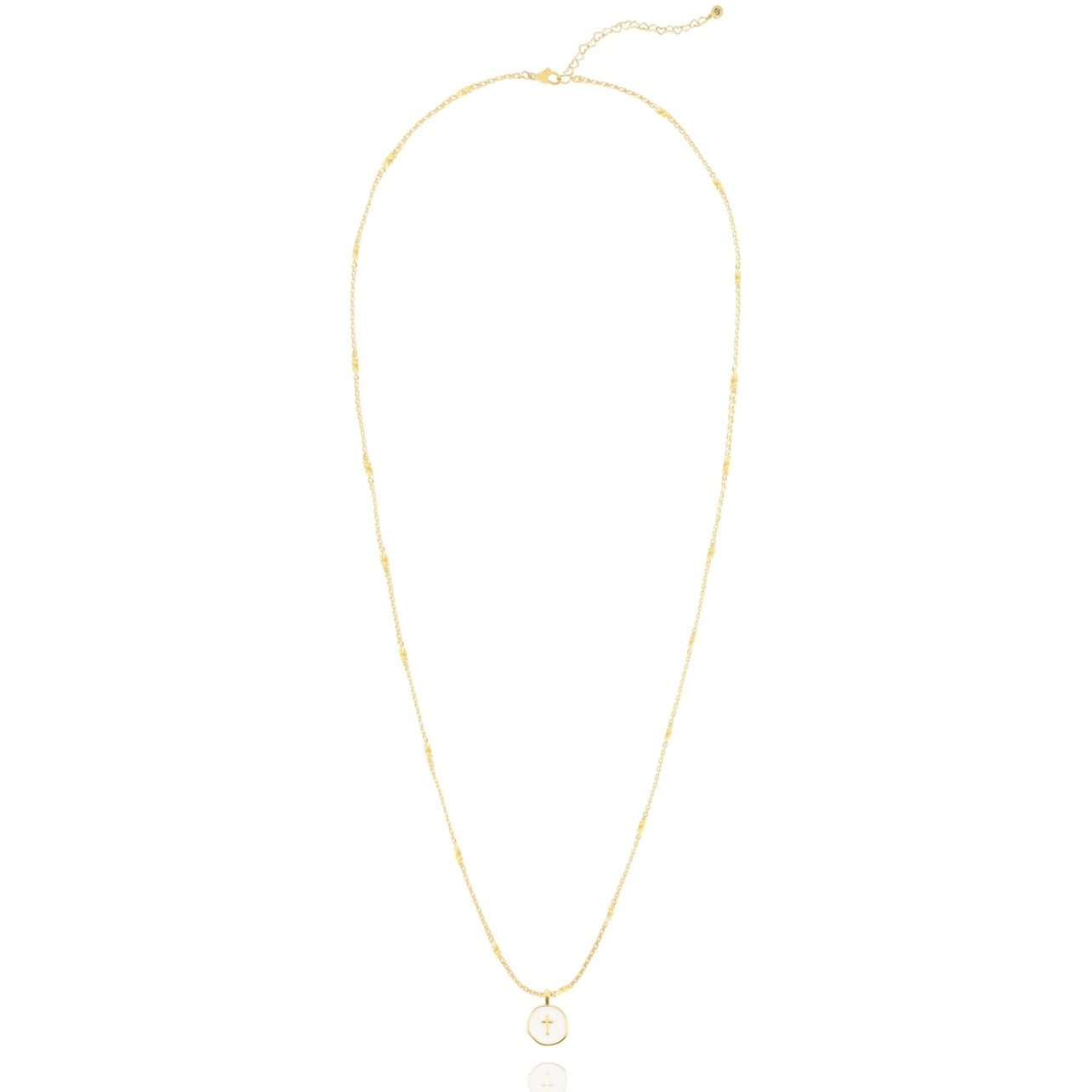 Agape Cross Necklace in Gold and Silver - Journeys of Faith