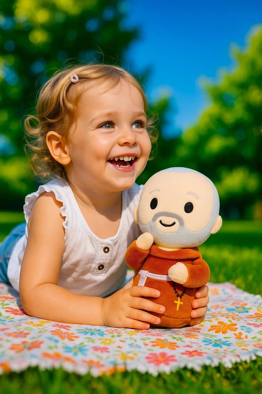Saint Padre Pio Catholic Plush Doll — Patron of Healing