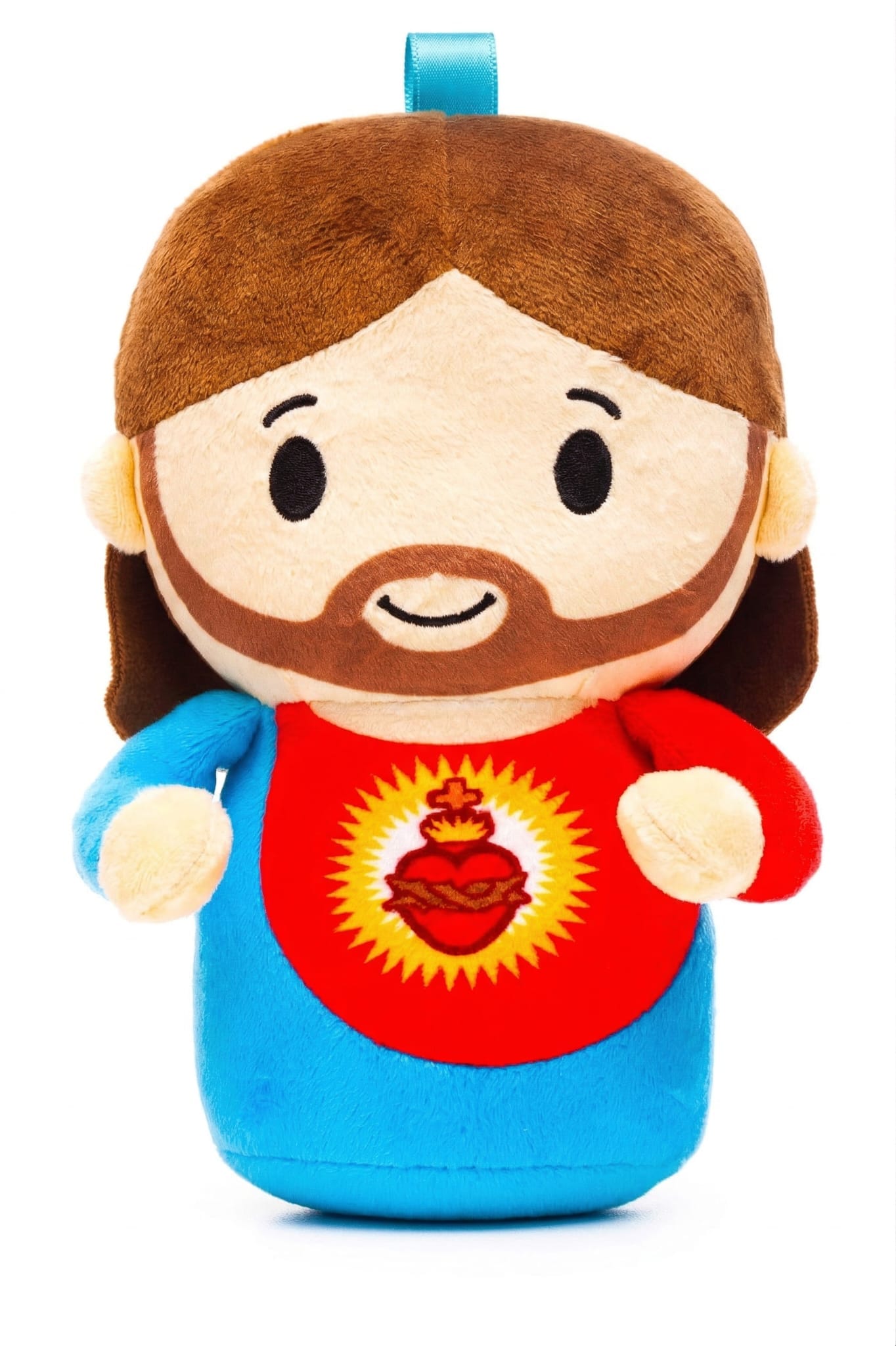 Sacred Heart of Jesus Catholic Mini 4.75" Saint Plush Doll - Jesus Plush - Little Drops of Water