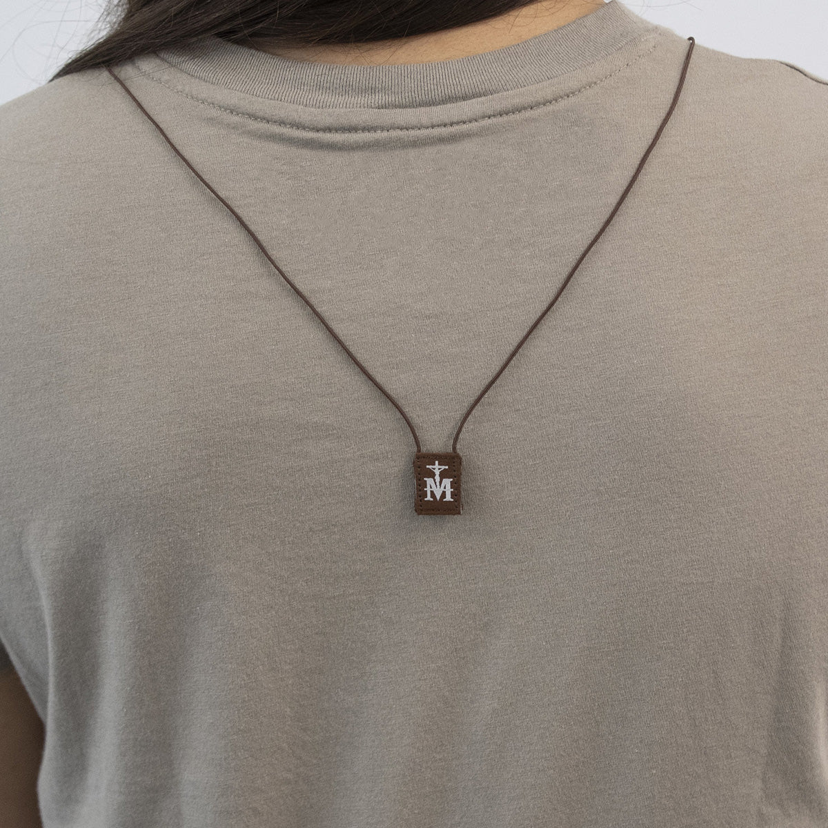 OLMC Mini | Our lady of Mt. Carmel Premium Brown Scapular - Journeys of Faith