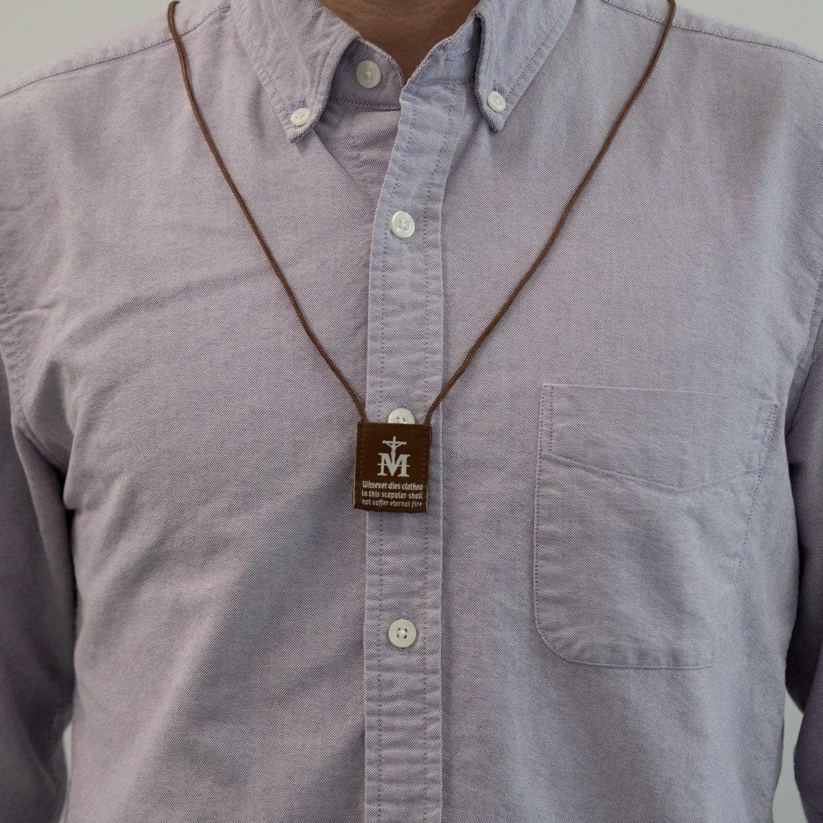OLMC Promise | Our Lady of Mt. Carmel Premium Brown Scapular - Journeys of Faith