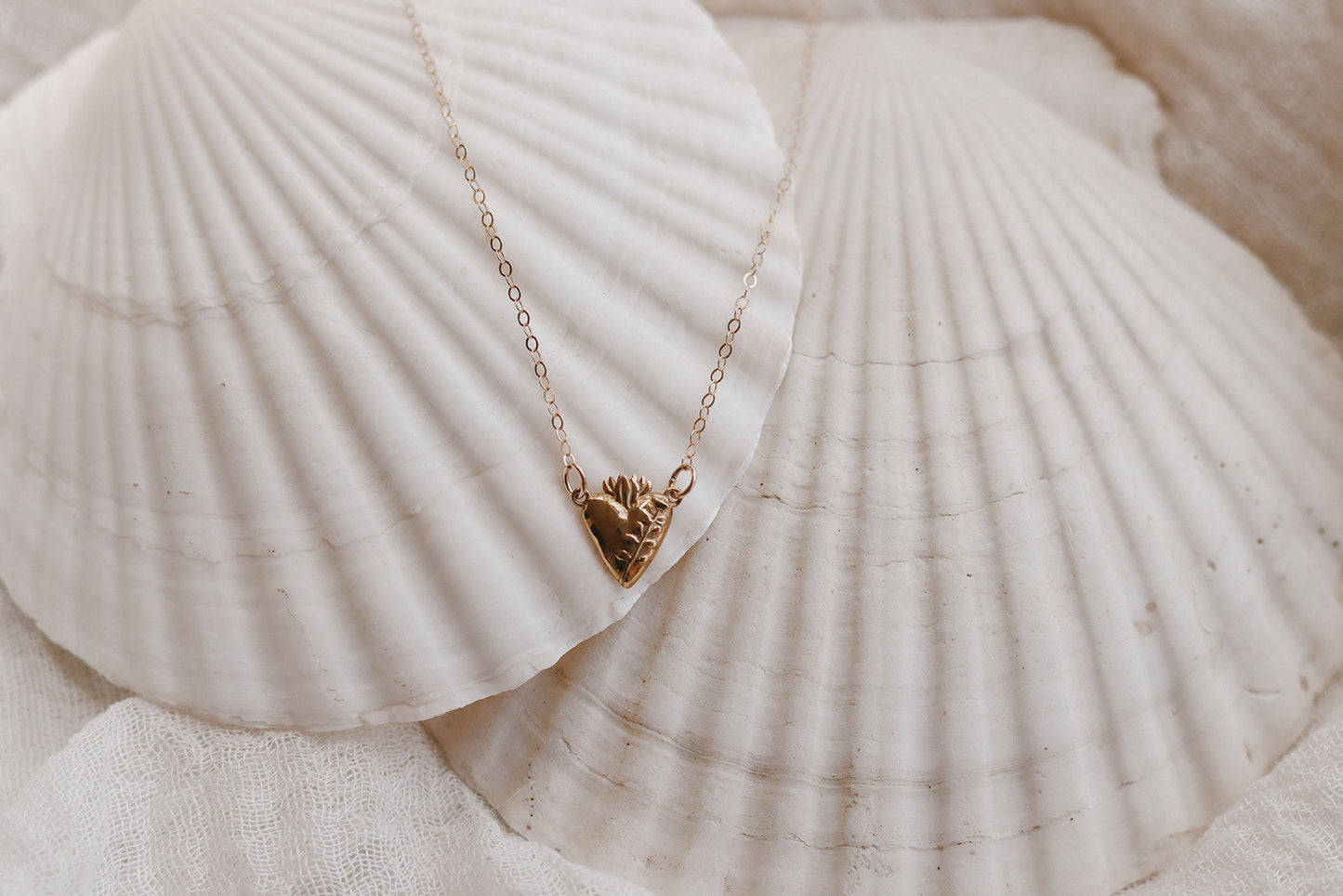 Holy Hearts™ Chaste Heart Of St. Joseph Necklace - Journeys of Faith