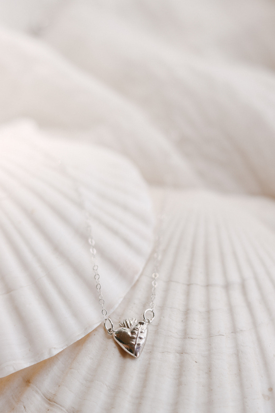 Holy Hearts™ Chaste Heart Of St. Joseph Necklace In Sterling Silver - Journeys of Faith