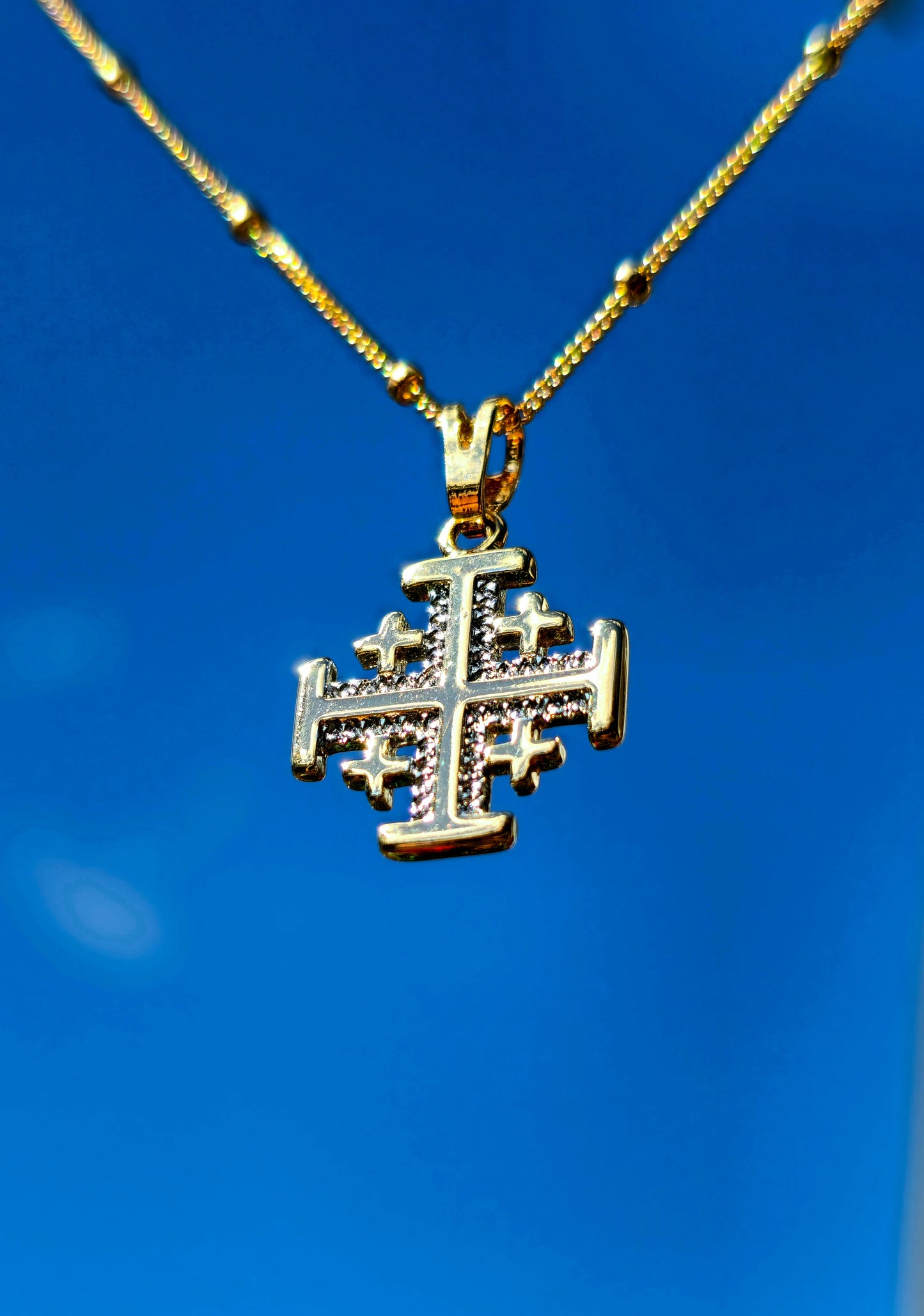 Jerusalem Cross Necklace - Journeys of Faith