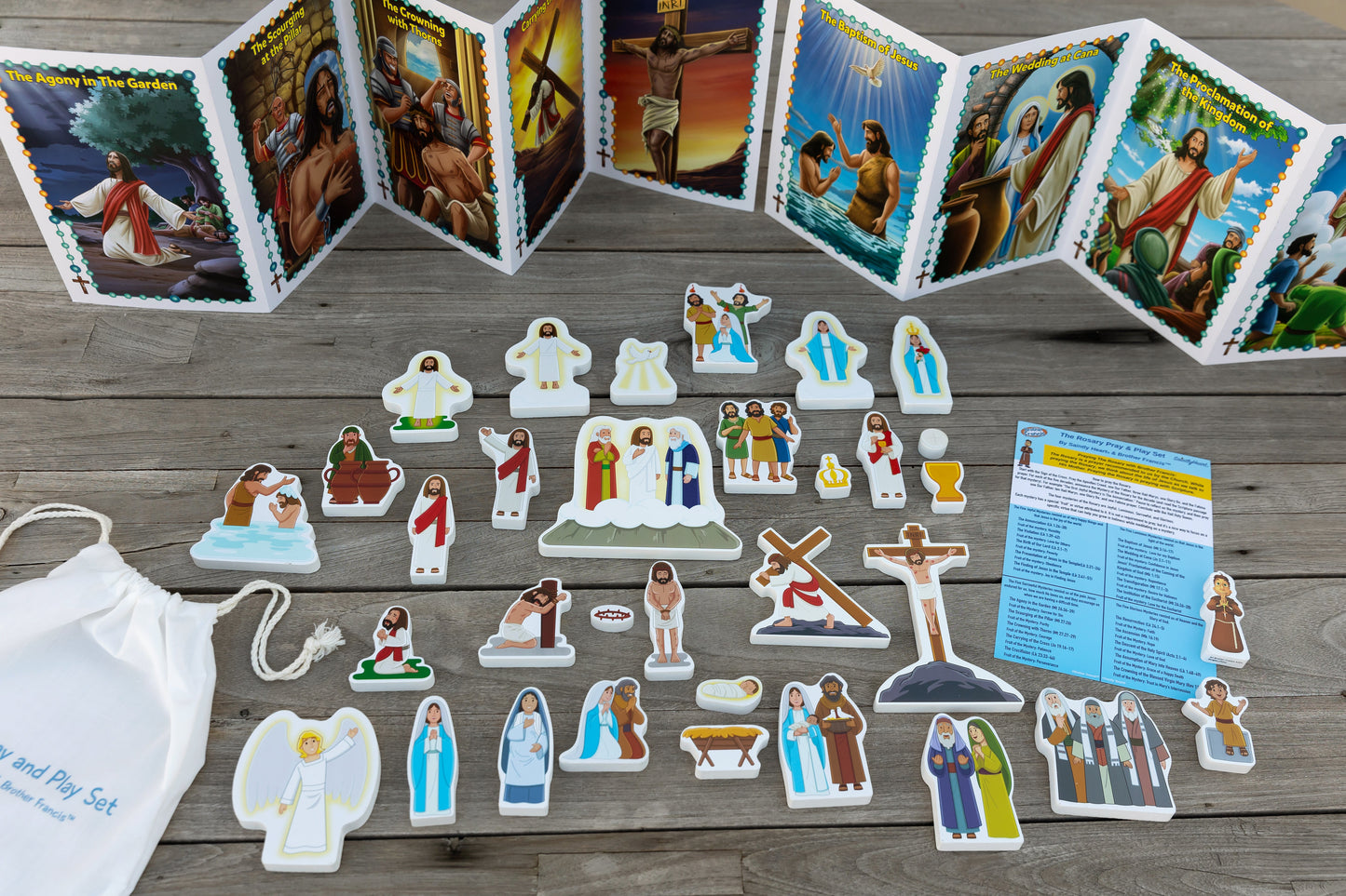 Rosary Pray and Play Set - Deluxe set! - Journeys of Faith