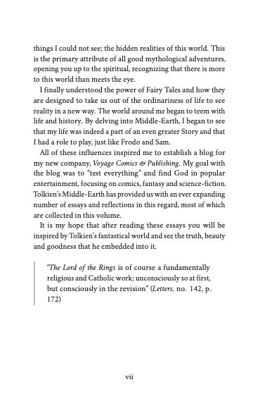 Tolkien & Faith: Essays on Christian Truth in Middle-Earth - Journeys of Faith
