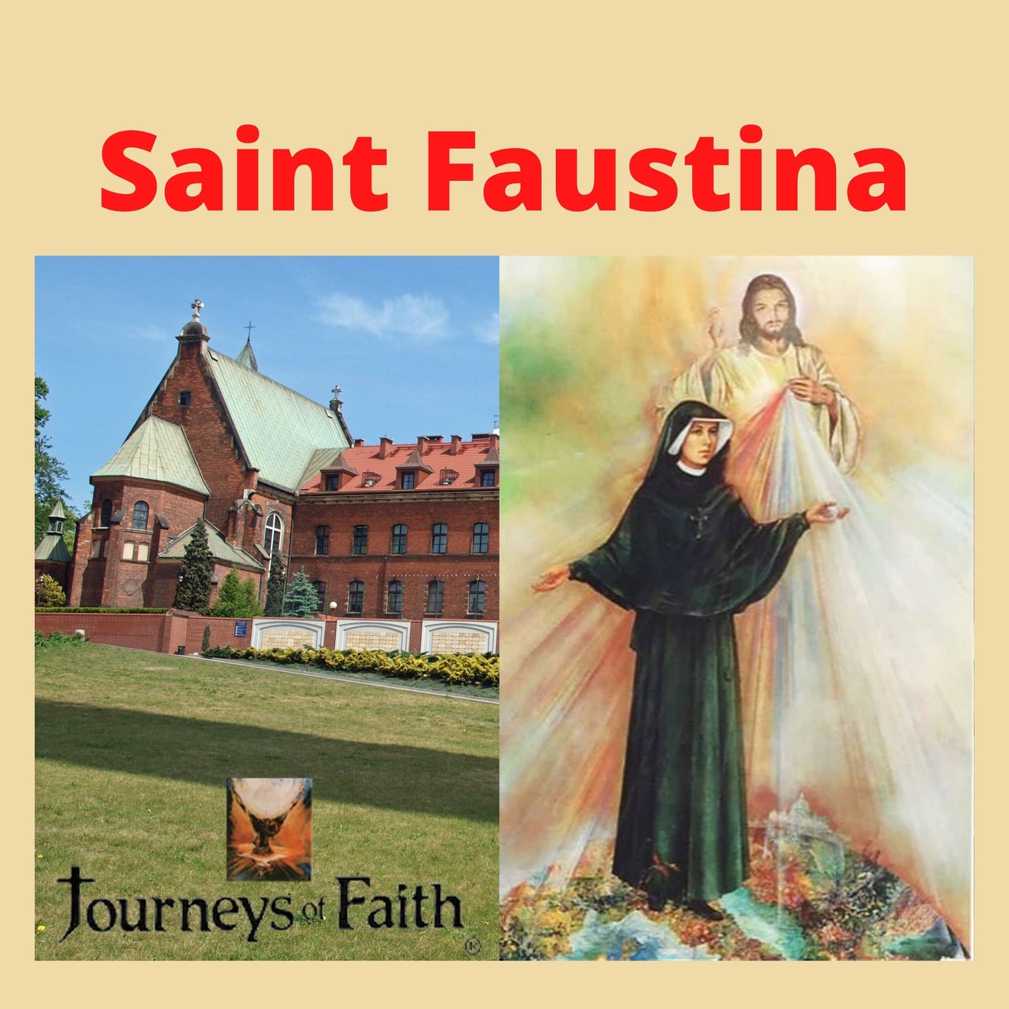 Saint Faustina and Divine Mercy DVD - Bob and Penny Lord