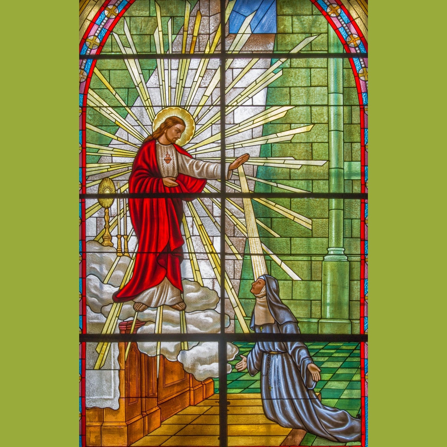 Saint Margaret Mary Alacoque and the Sacred Heart of Jesus DVD - Bob and Penny Lord