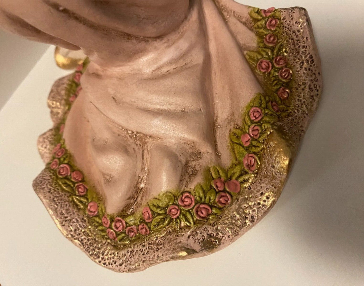 Virgin of Tenderness 7.75" Hand Painted Statue, New Colombia - Bob and Penny Lord