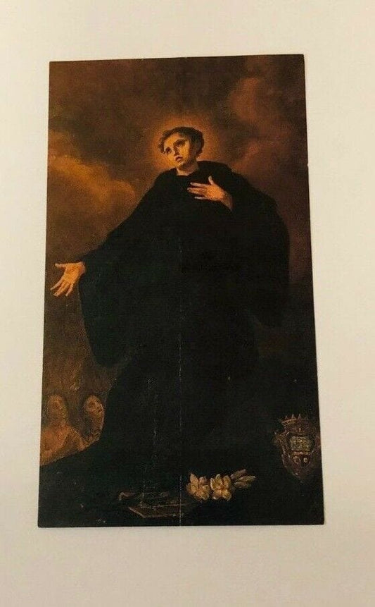 Oración por los Difuntos, de San Nicolás de Tolentino, Estampa en Español - Bob and Penny Lord