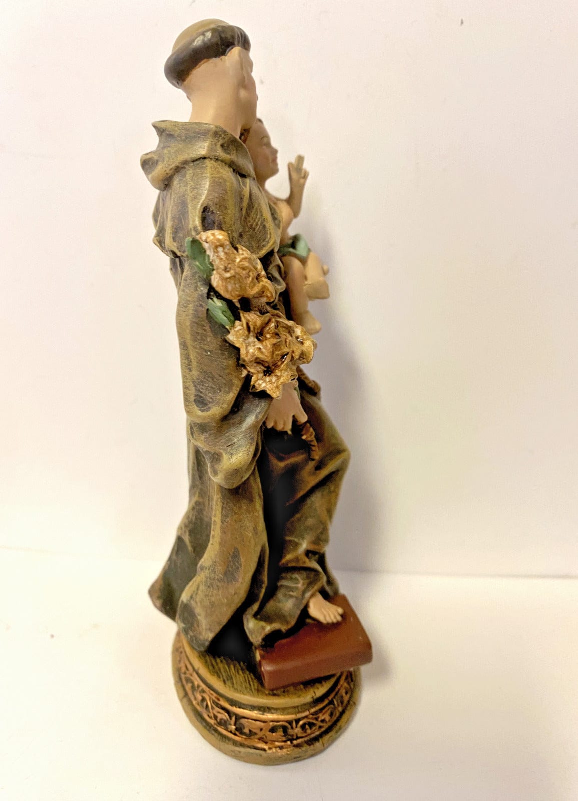 Saint Anthony of Padua Small 6" Statue, New - Bob and Penny Lord