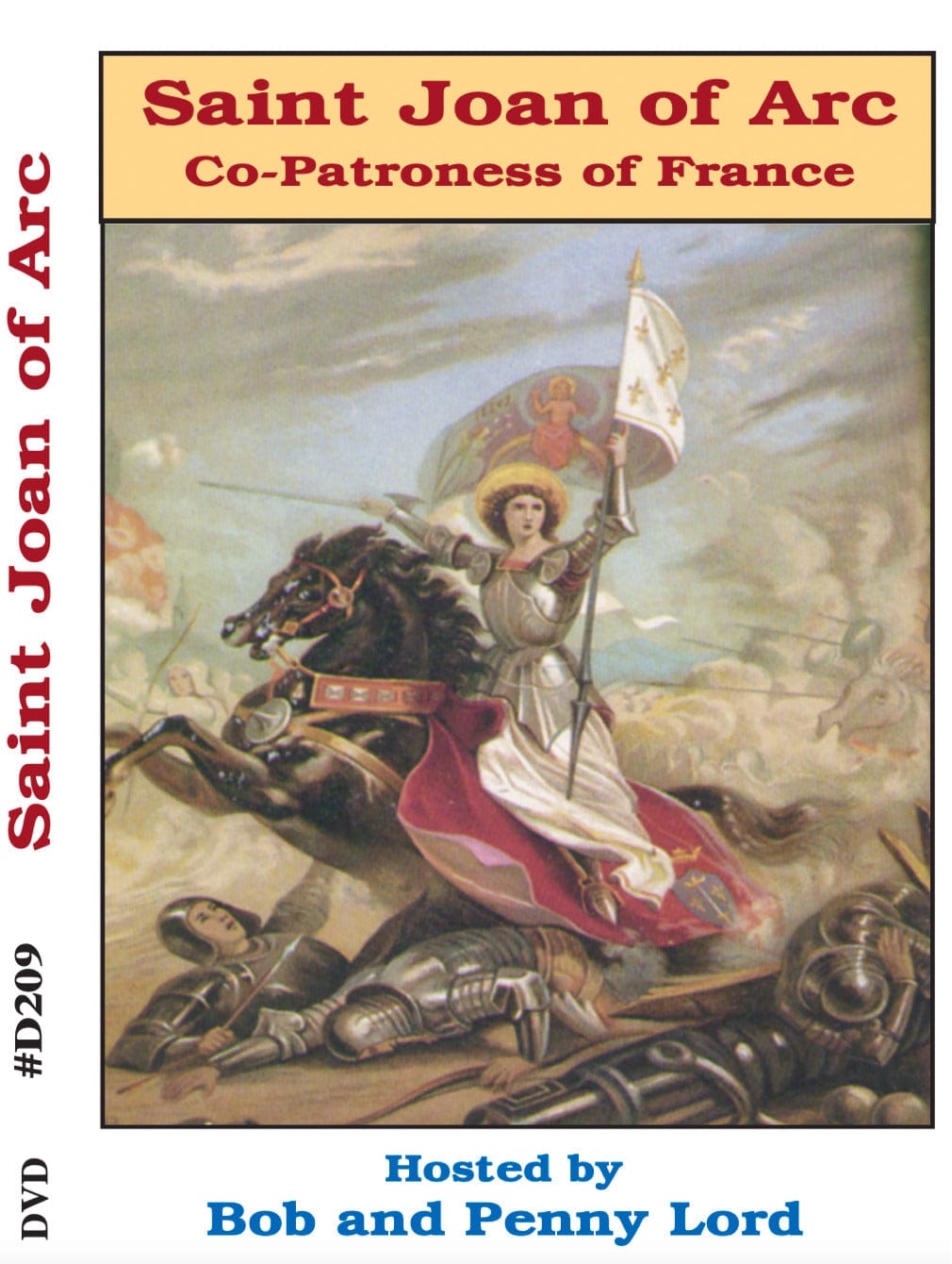 Saint Joan of Arc DVD by Bob and Penny Lord, NEW - Bob and Penny Lord