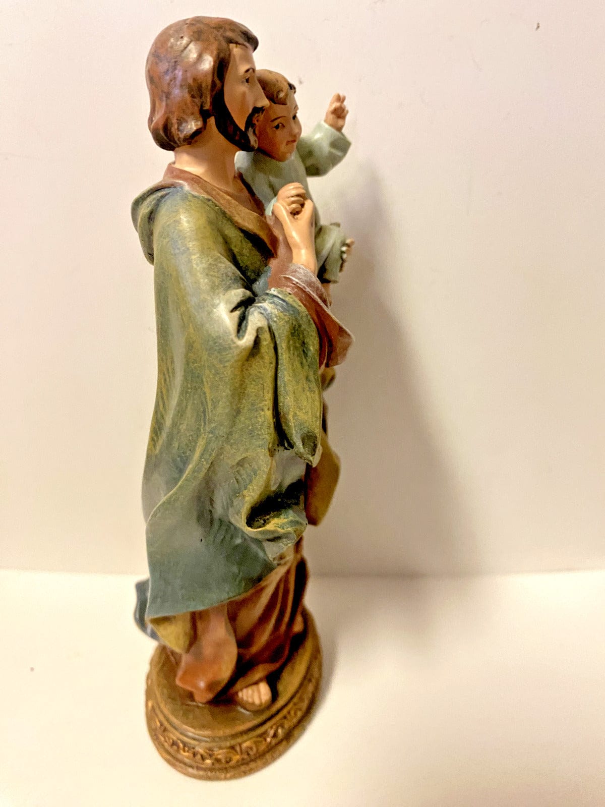 Saint Joseph with Child 6.5" Statue, New - Bob and Penny Lord