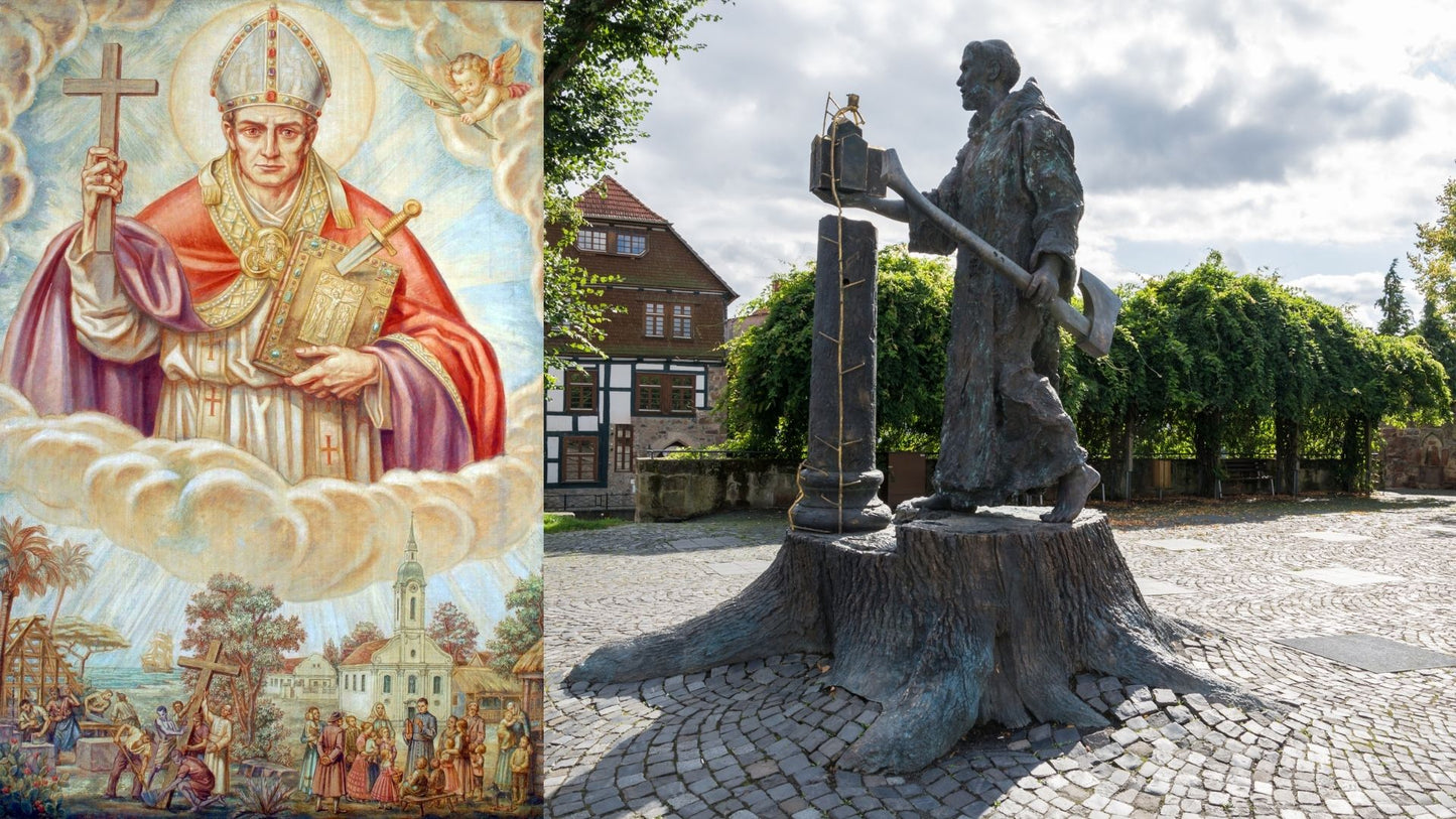 Saint Boniface Apostle of Germany DVD - Bob and Penny Lord