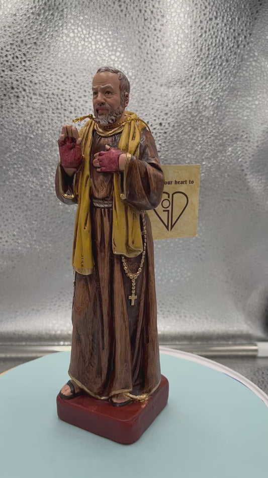 Padre Pio 8 " Statue, New from Colombia L009