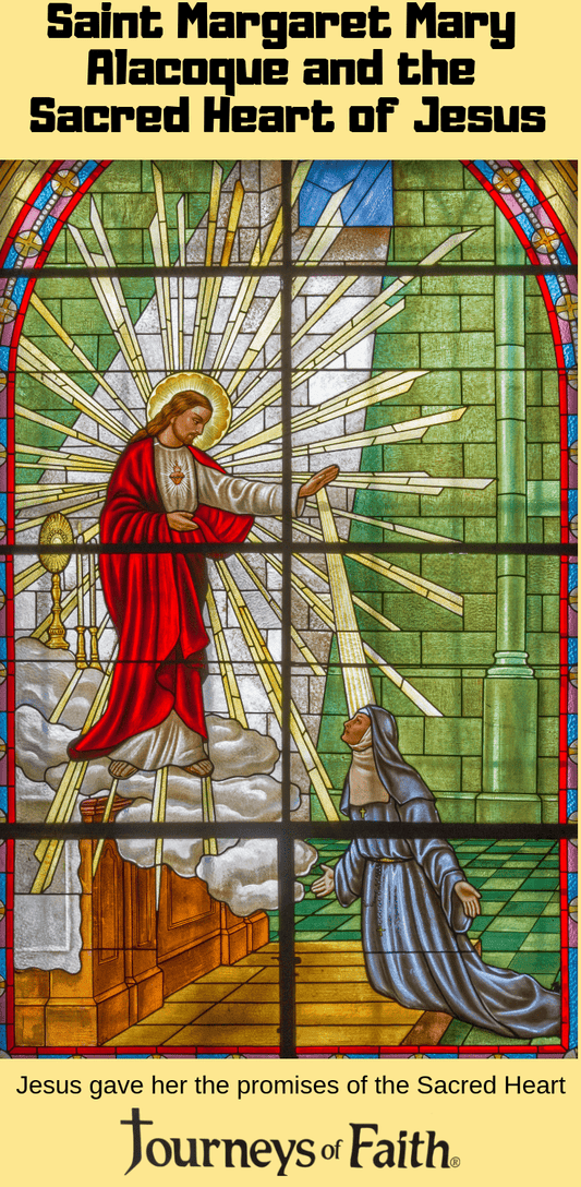 Saint Margaret Mary Alacoque and the Sacred Heart of Jesus  DVD - Bob and Penny Lord