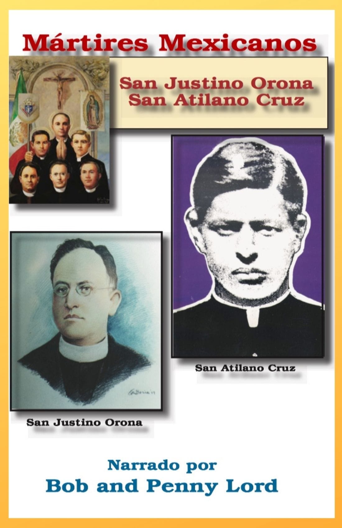 Image of Mártires Mexicanos San Justino Orona and San Atilano Cruz, Spanish-language religious figures, from Bob and Penny Lord.