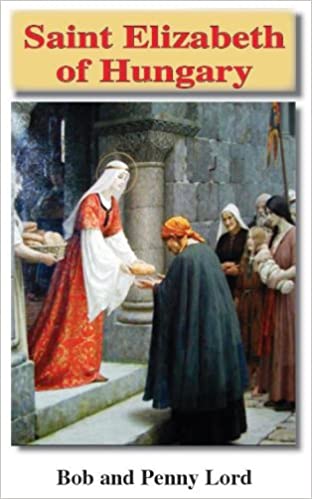 St. Elizabeth Saint Minibook by Bob and Penny Lord Ministry, small religious minibook with saint's illustration and title on cover