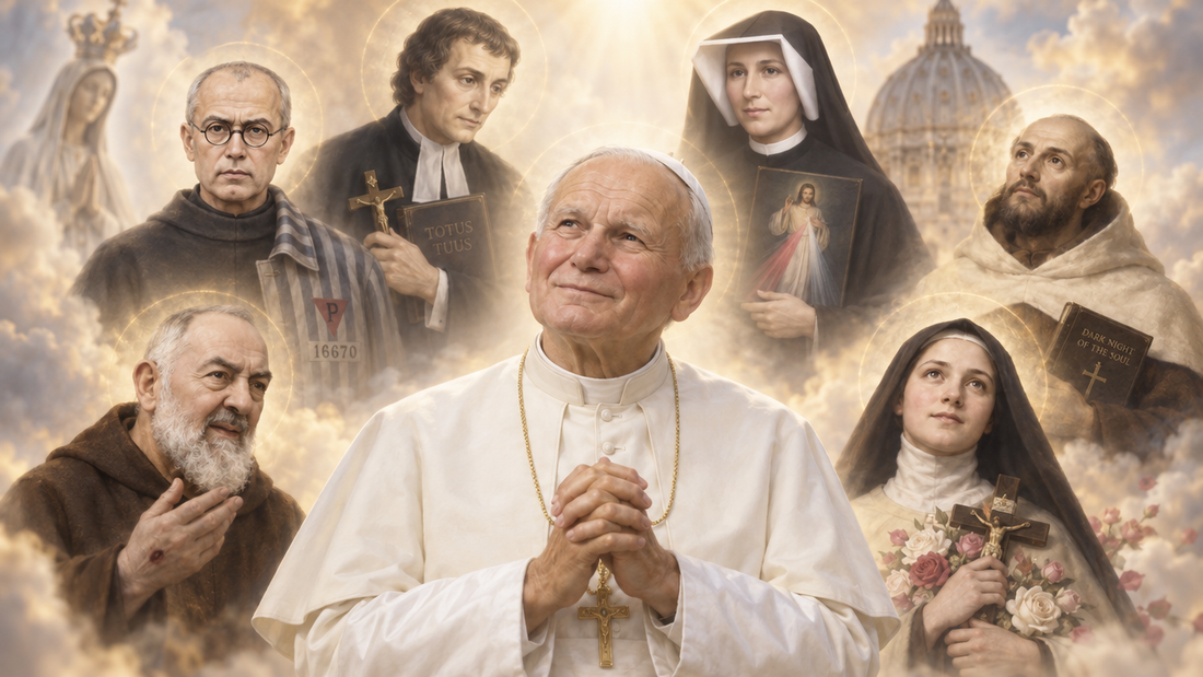 Saints that influenced Saint Pope John Paul II