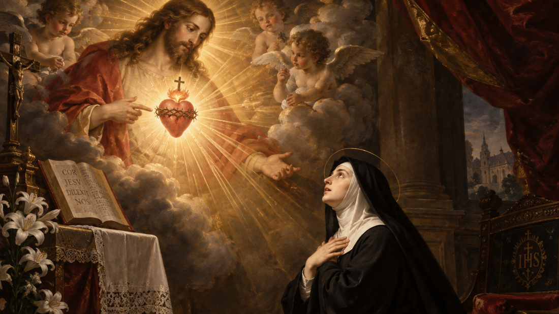The Great Promise of the Sacred Heart and Saint Margaret Mary Alacoque