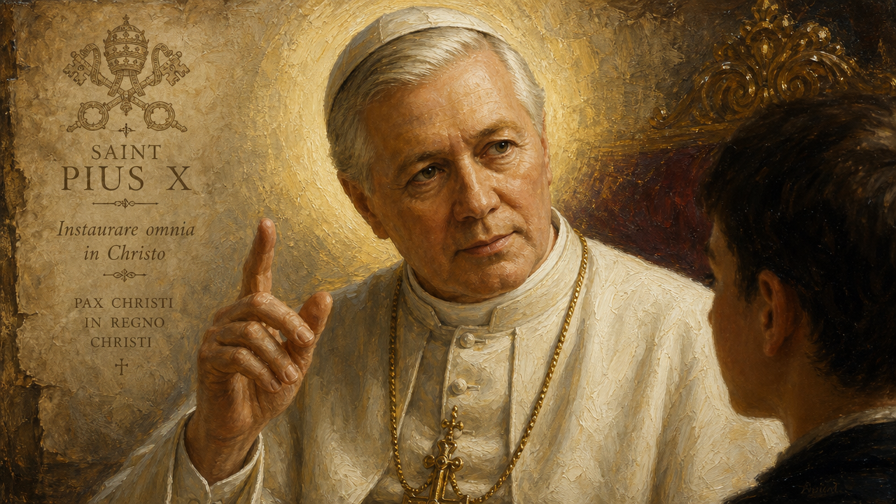 Lessons in Holiness from Saint Pius X