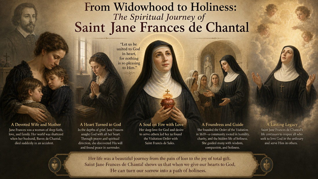 From Widowhood to Holiness: The Spiritual Journey of Saint Jane Frances de Chantal