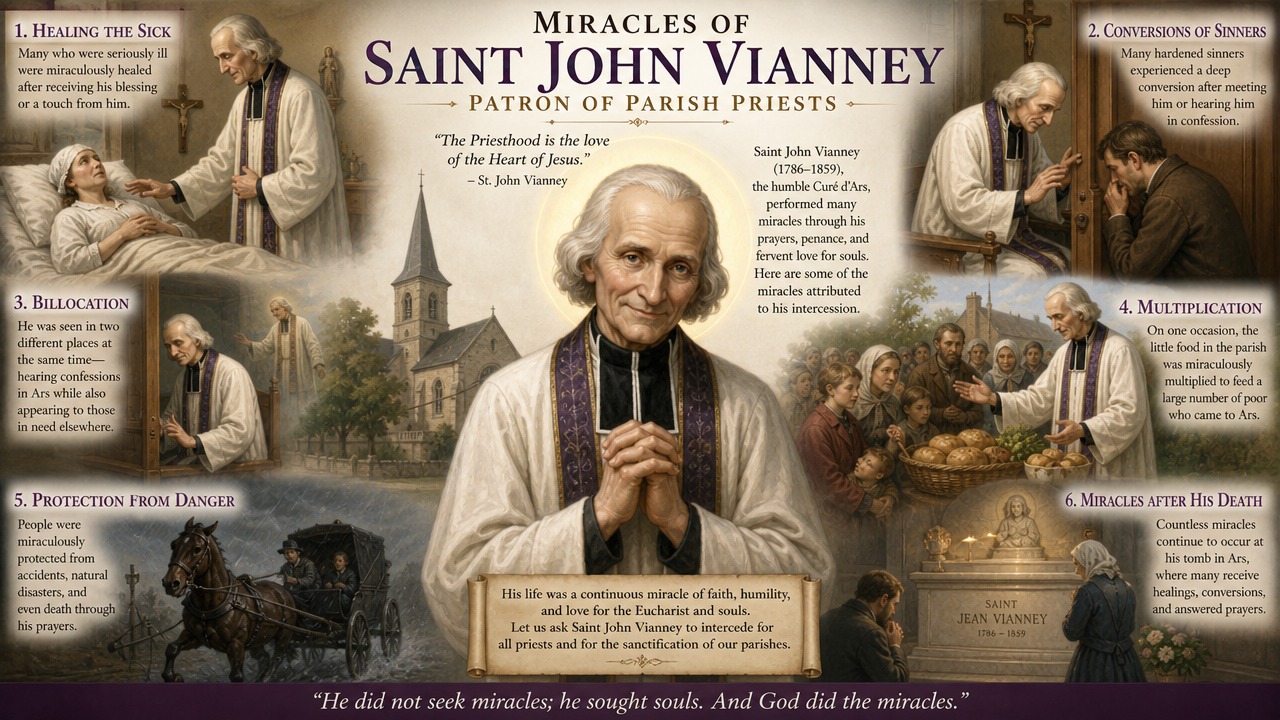 Miracles of Saint John Vianney
