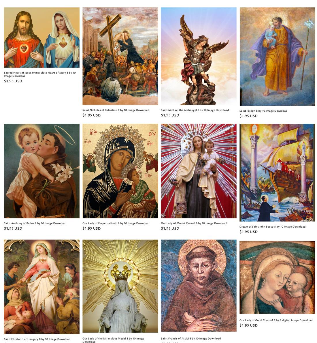Catholic Artwork Journeys of Faith