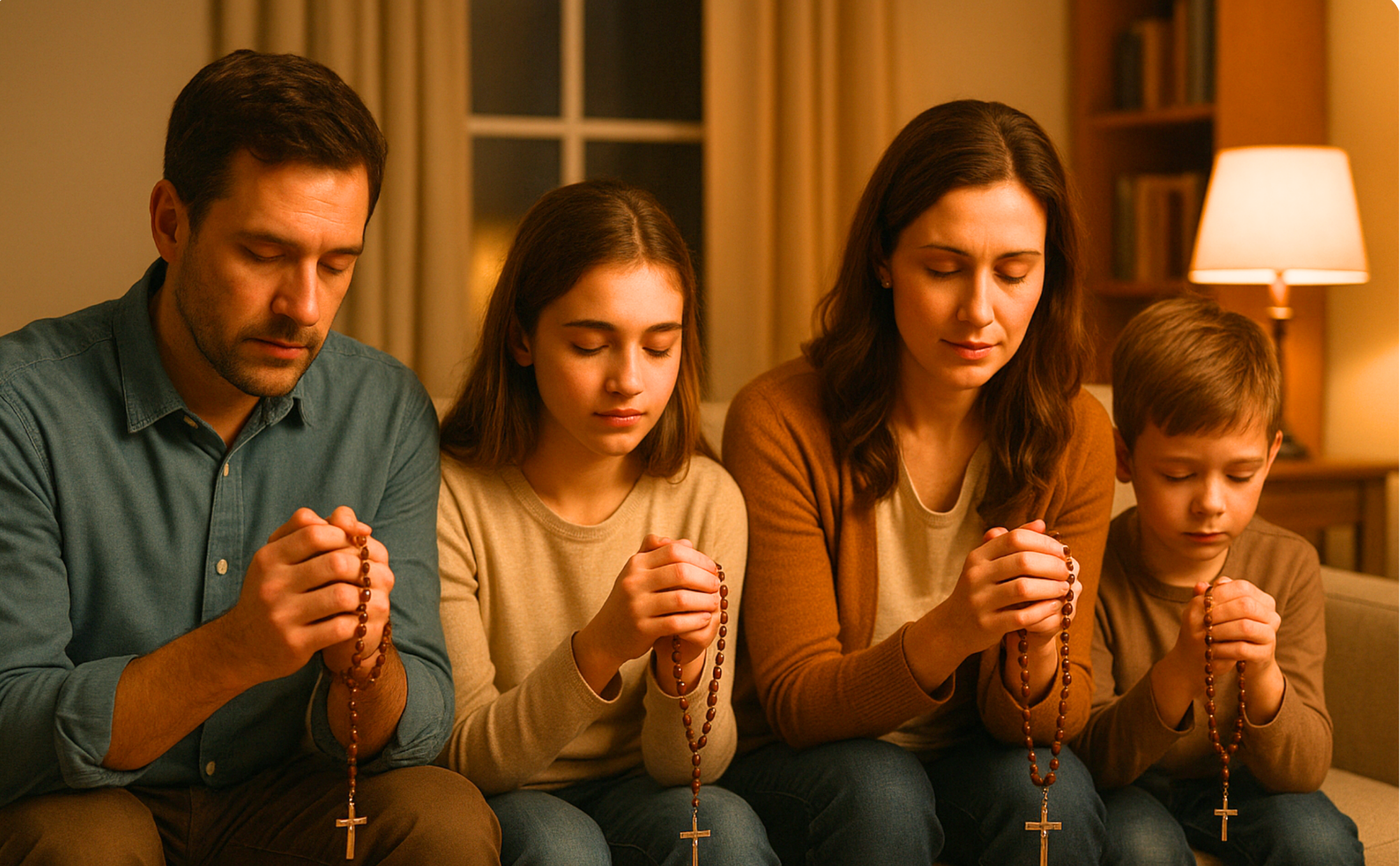 Pray the Rosary as a family