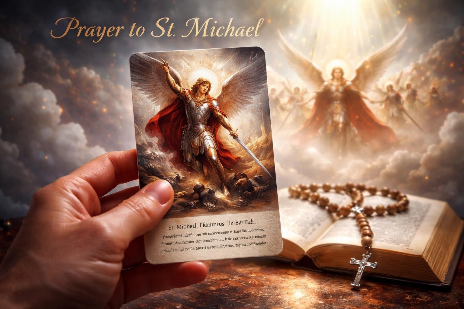 Archangel Michael Prayer Card: Guide & Meaning 2026