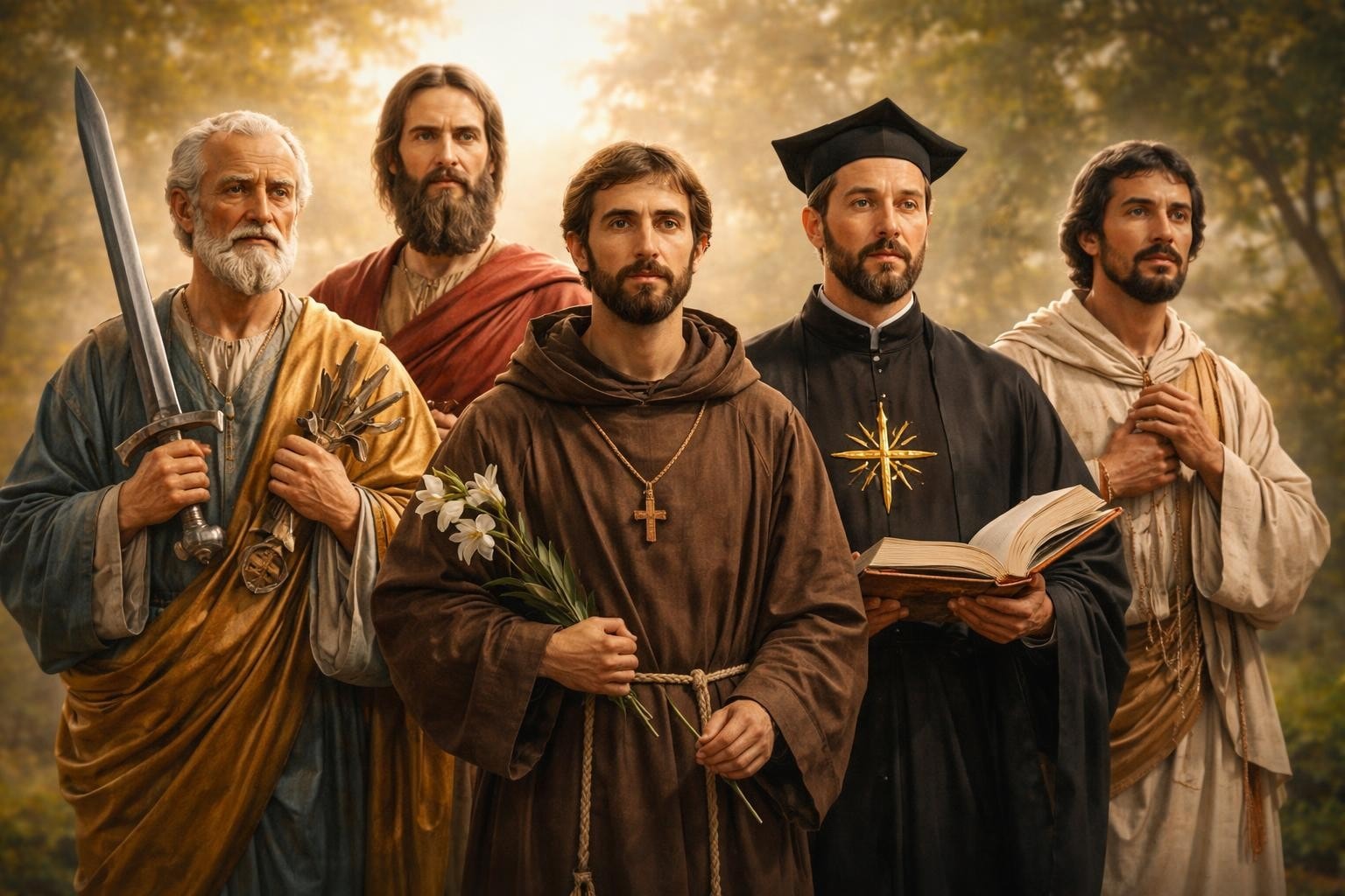 Male Saints: Pillars of Faith and Models of Holiness
