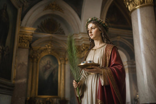 St Lucy Patron Saint Of: Eyes, Light, and the Blind