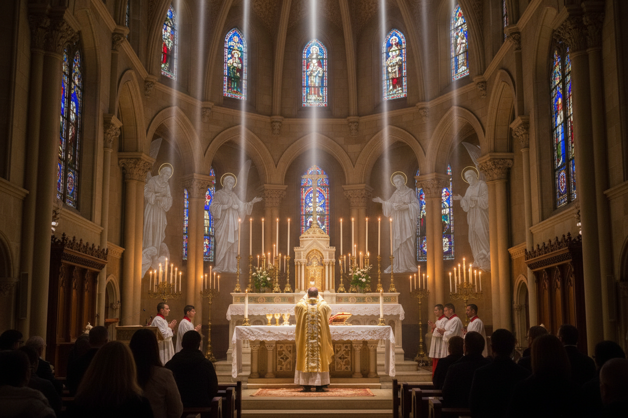 Midnight Mass at Christmas