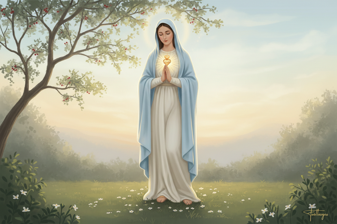 Our Lady of Beauraing The Golden-Hearted Mother Who Calls Us to Pray