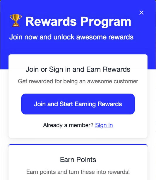 Bob and Penny Lord Store Rewards Program