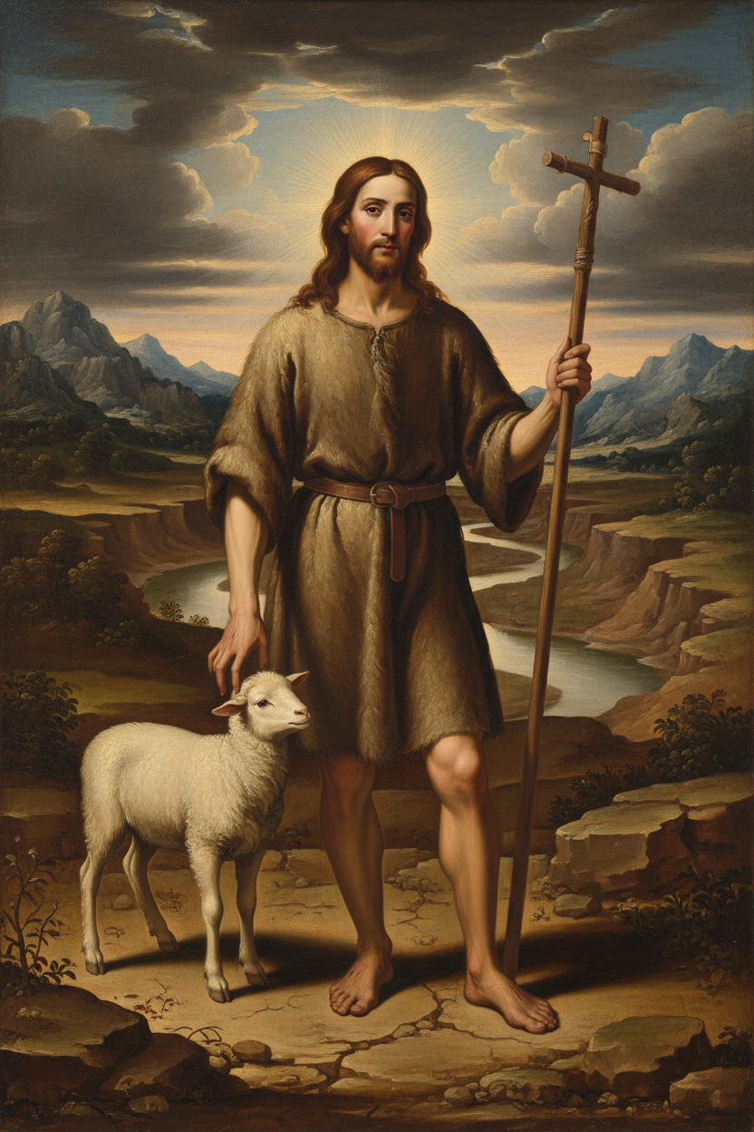 Saint John the Baptist Voice Crying Out in the Wilderness