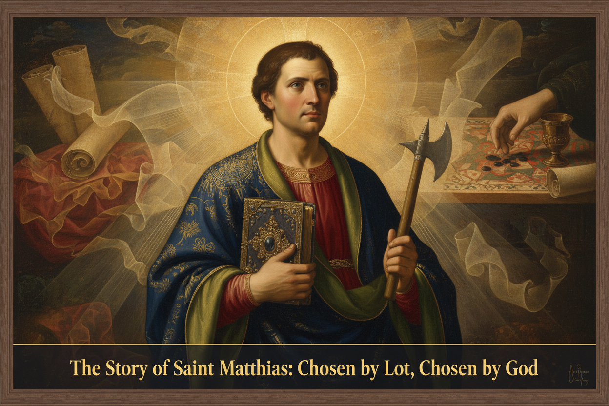 The Story of Saint Matthias -Chosen by Lot, Chosen by God