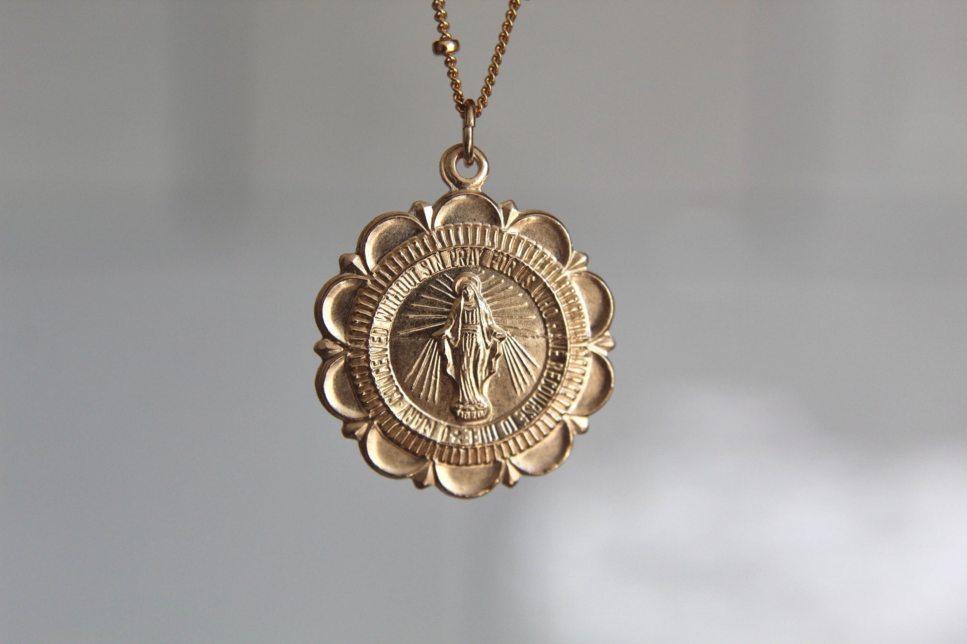 Miraculous Medal Necklace - Journeys of Faith