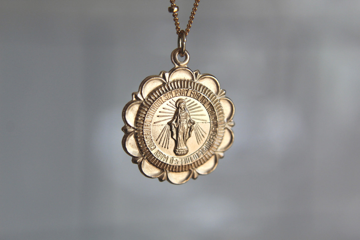 Miraculous Medal Necklace - Journeys of Faith