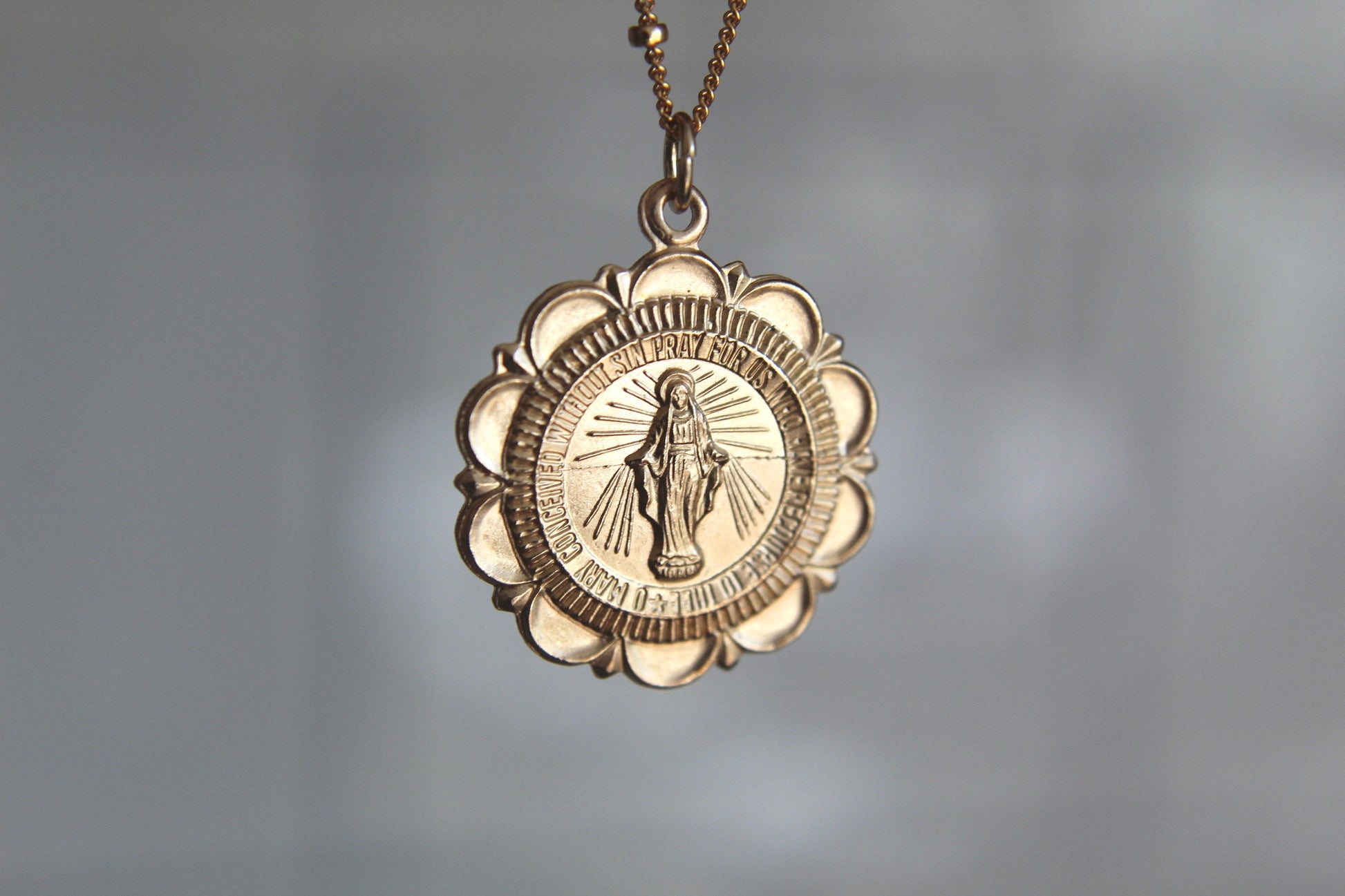 Miraculous Medal Necklace - Journeys of Faith