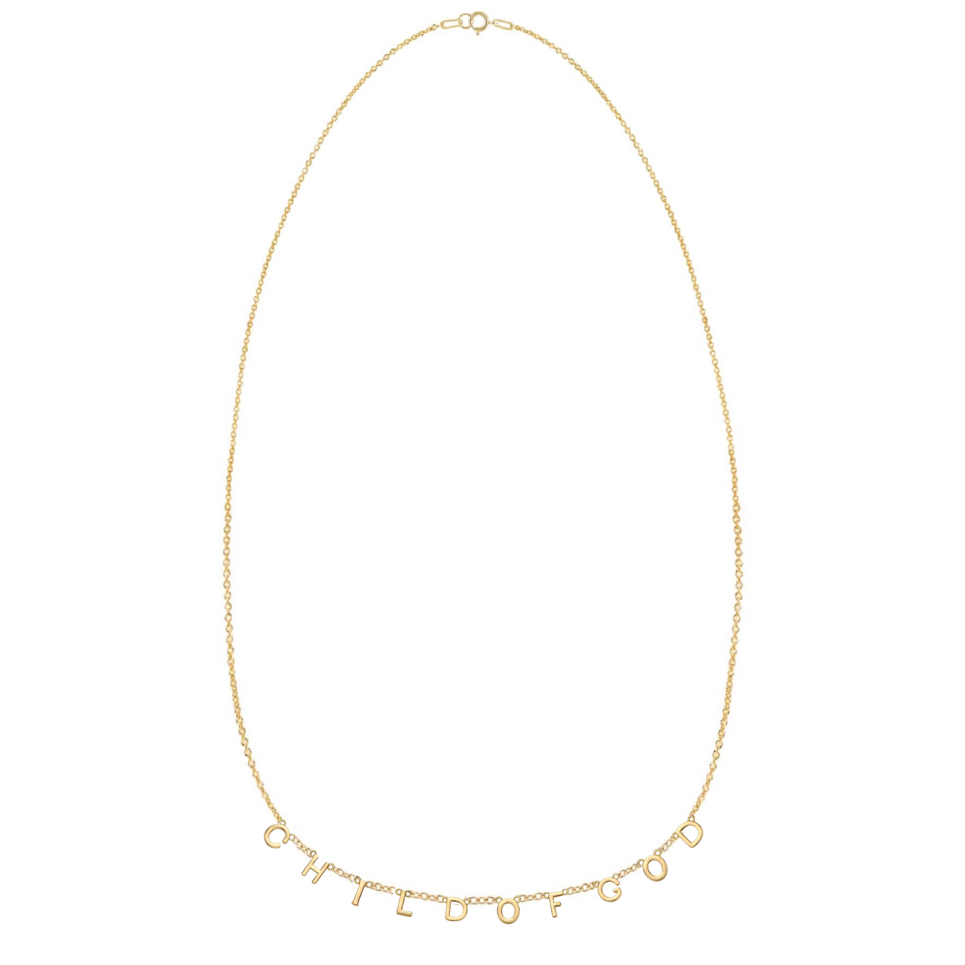 CHILD OF GOD Necklace in Gold-Filled and Sterling Silver - Journeys of Faith