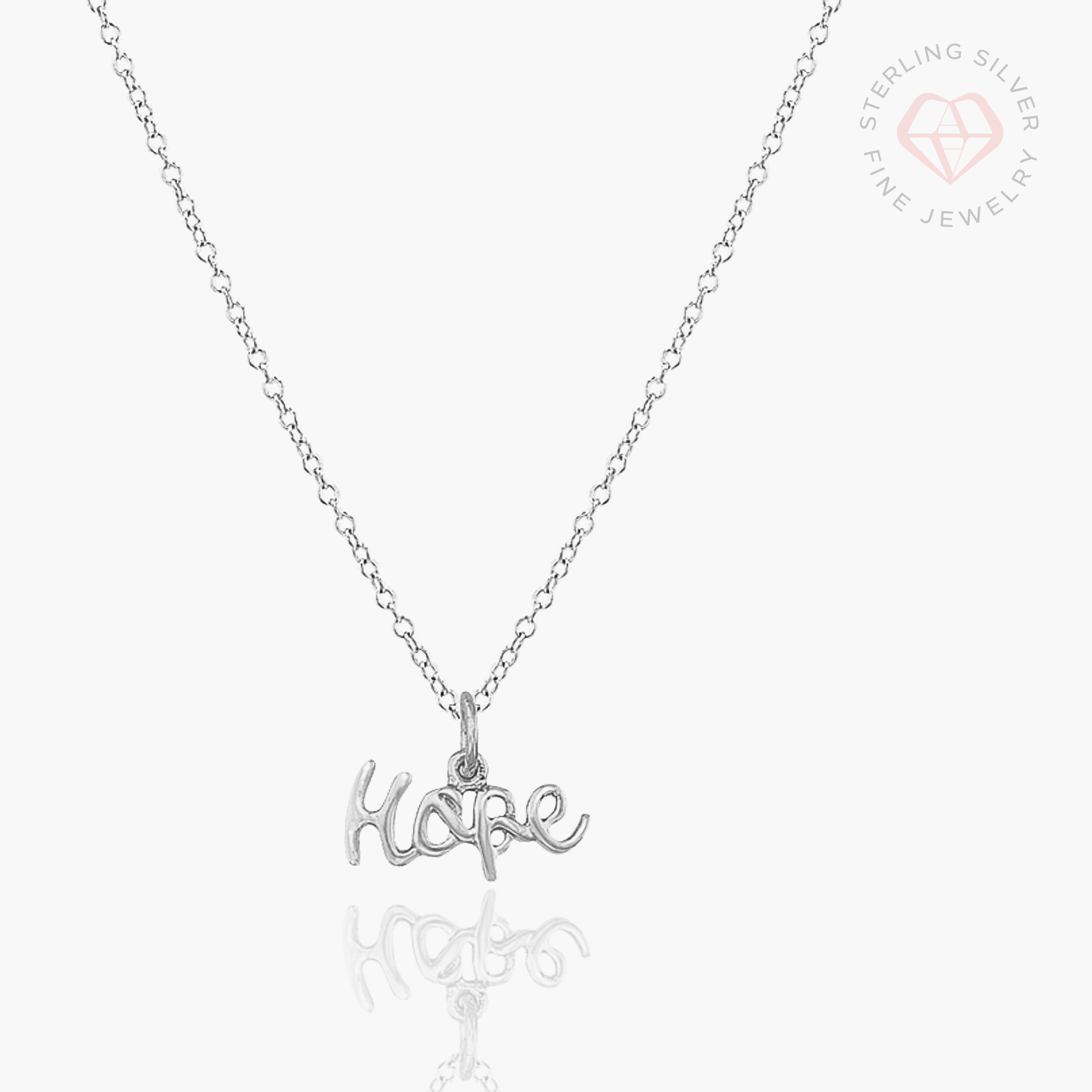 My Hope Necklace- Gold Vermeil & Sterling Silver - Journeys of Faith