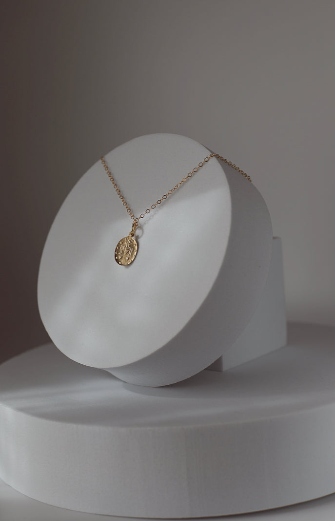 Dainty Miraculous Medal Necklace - Journeys of Faith