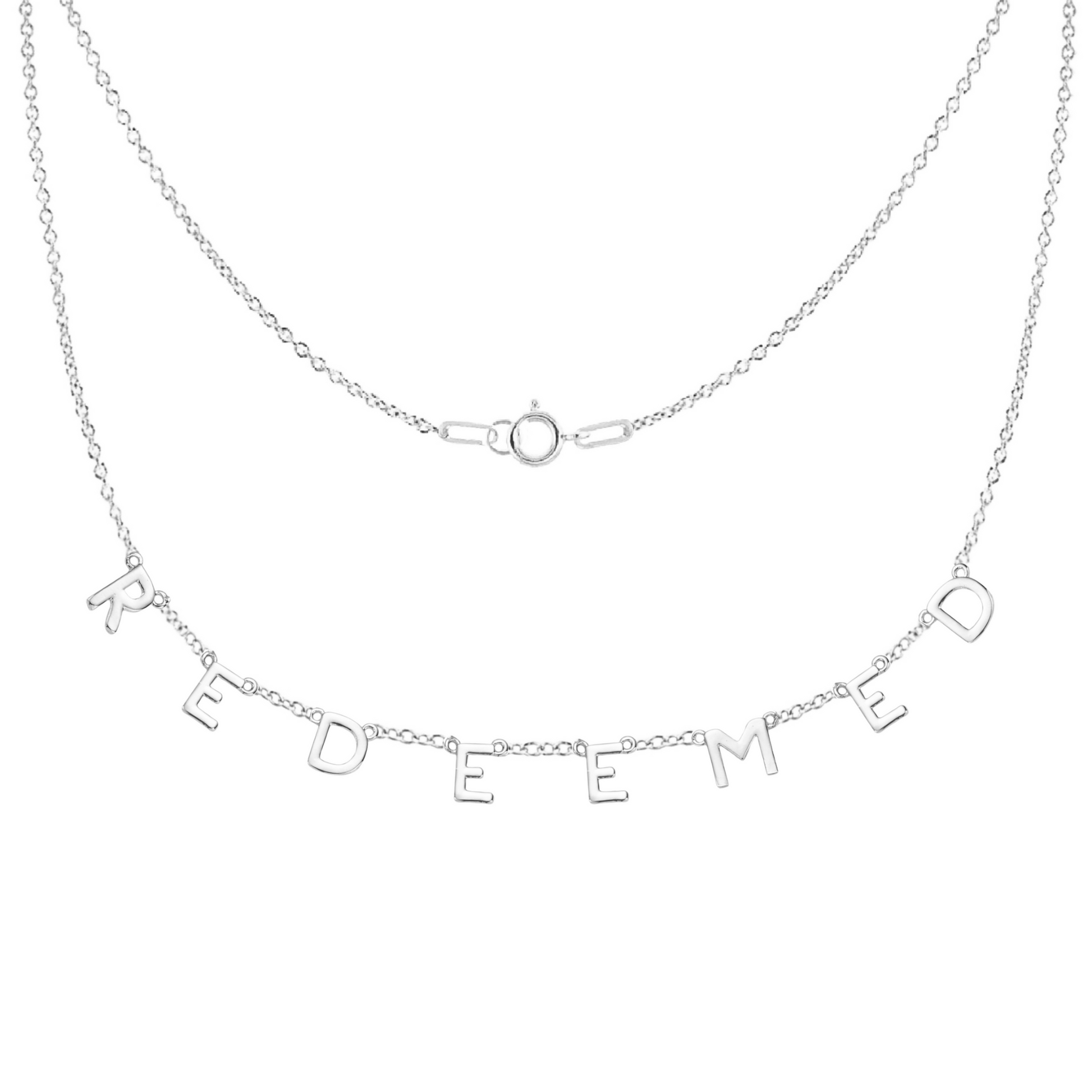 REDEEMED Necklace in Gold-Filled and Sterling Silver - Journeys of Faith