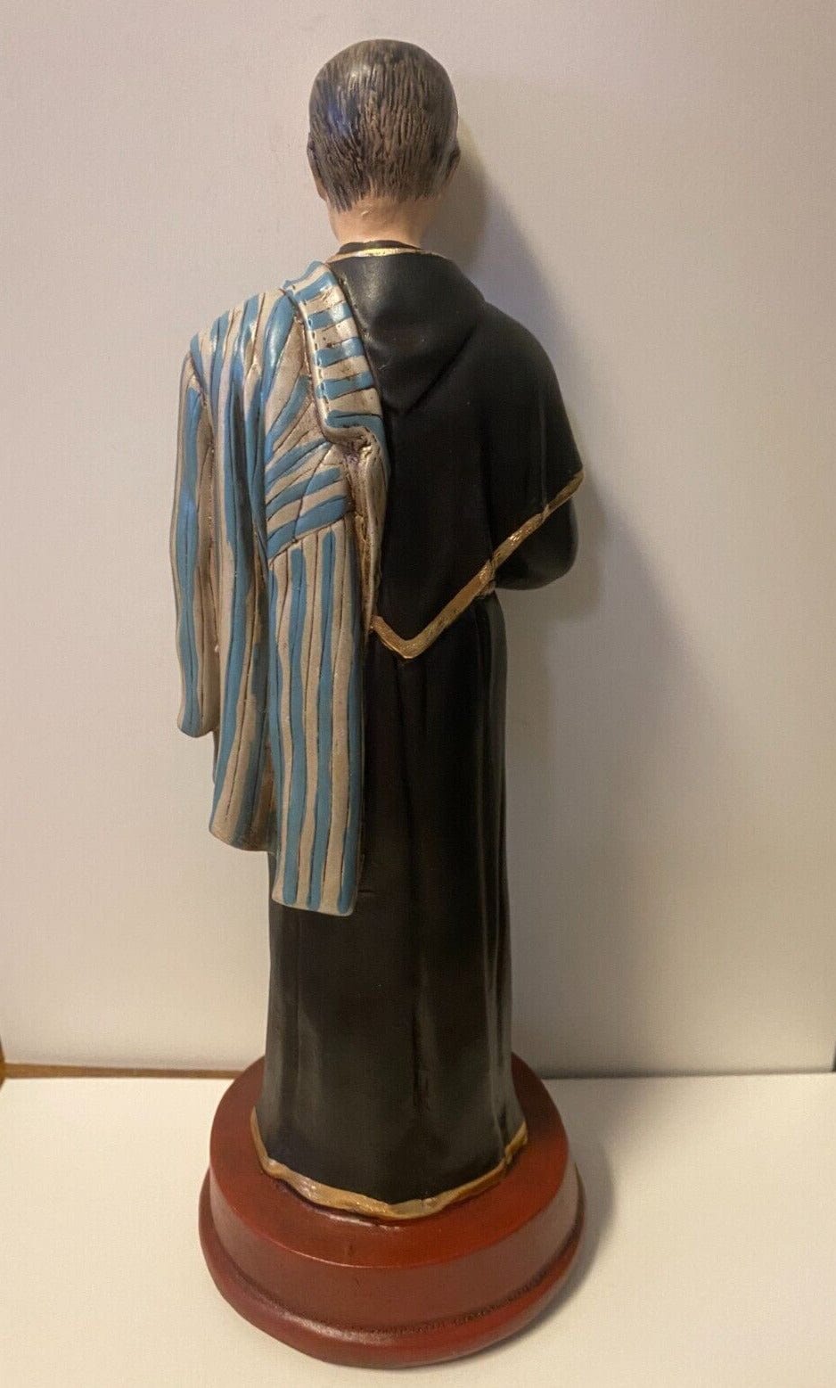 Saint Maximilian Kolbe 9-inch religious statue by Bob and Penny Lord, depicting the Catholic martyr in detailed craftsmanship.