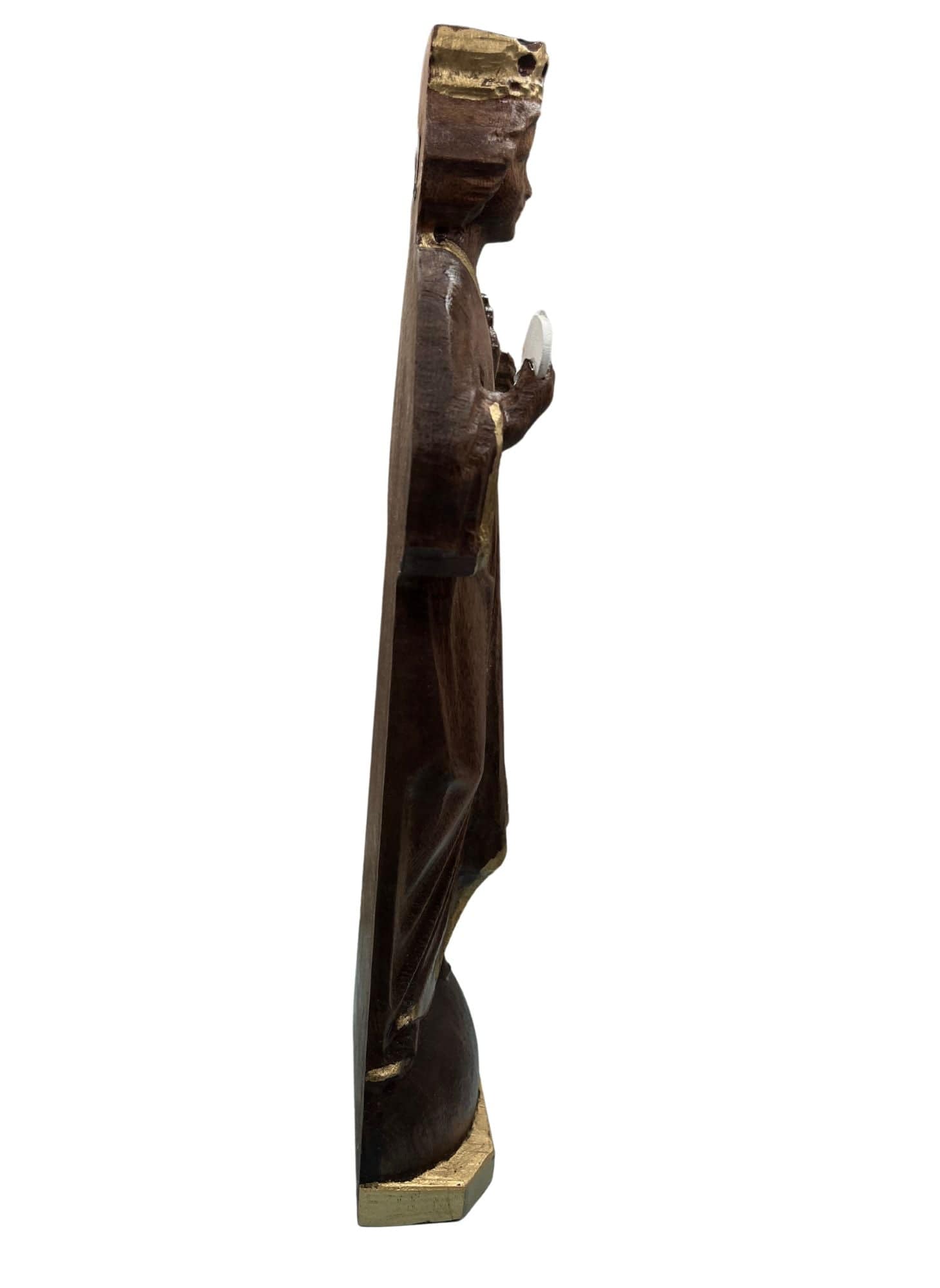 Divine  Child Jesus 12 inch Walnut Wall Statue Free Shipping - Bob and Penny Lord Journeys of Faith