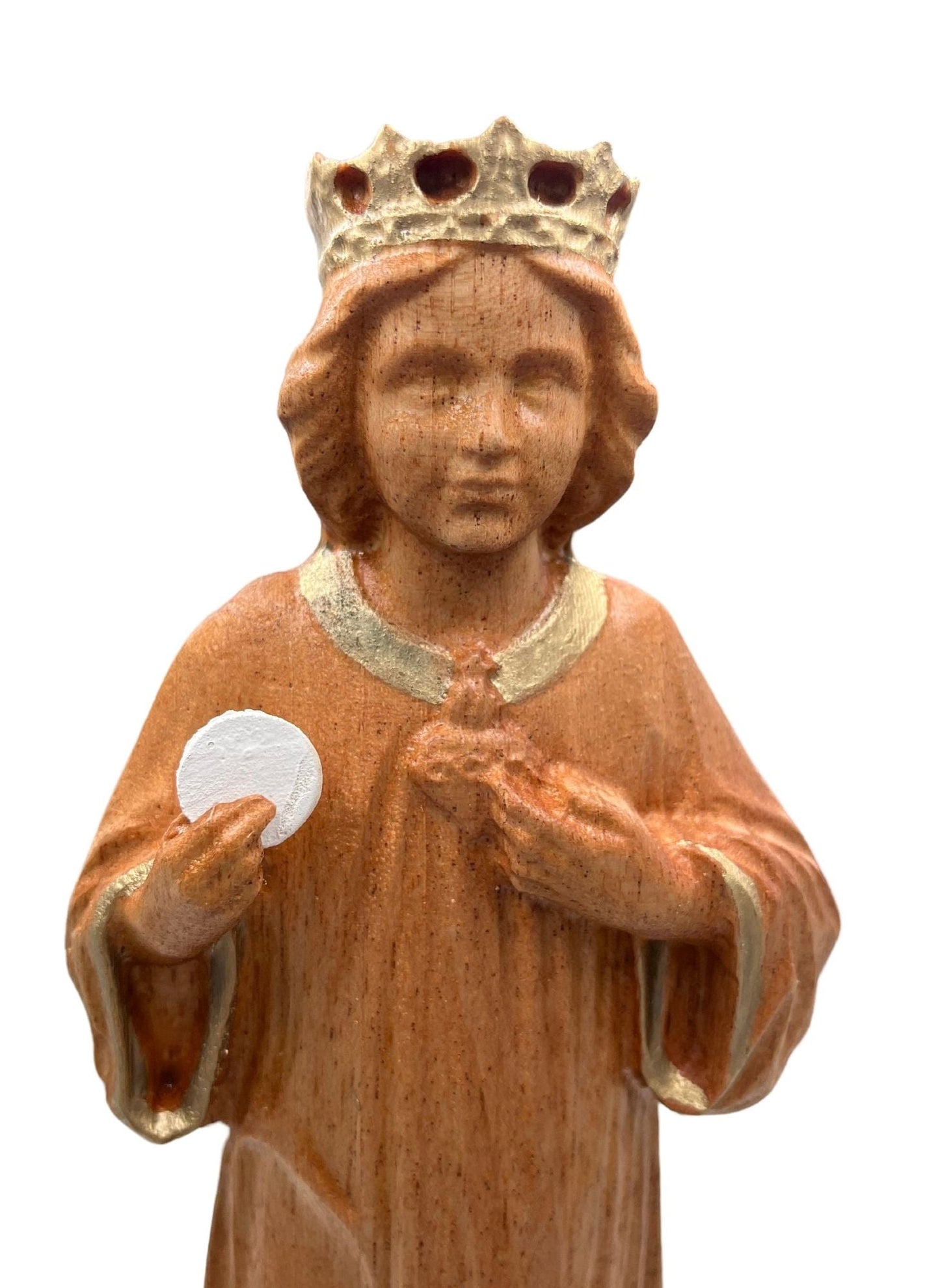 Divine Child Jesus 12 inch Oak Wall Statue Free Shipping - Bob and Penny Lord Journeys of Faith